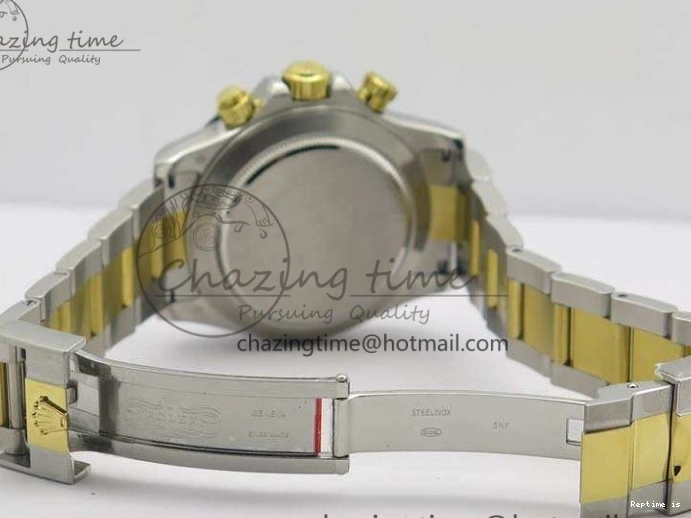 1231 WellDesigned Daytona SS YG Ceramic Bezel JH Best Edition Sliver Gray Dial On SS YG Bracelet A 3532